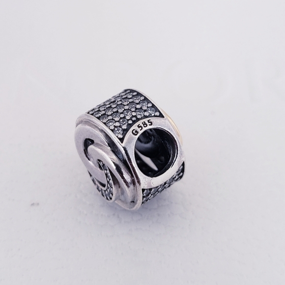 Authentic Pandora Charm with 14k Gold - Picture 5 of 6